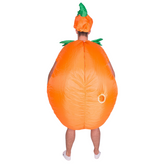 Adult Yellow Pumpkin Inflatable Costume Funny Party Jumpsuit Cosplay Costume Halloween Carnival Suit